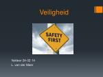 Veiligheid - slide 1