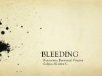 BLEEDING - slide 1