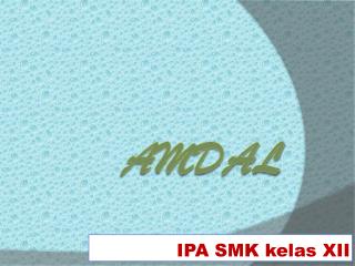 ipa smk kelas xii