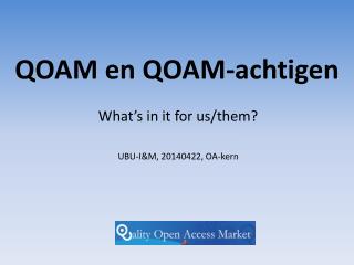 qoam en qoam achtigen