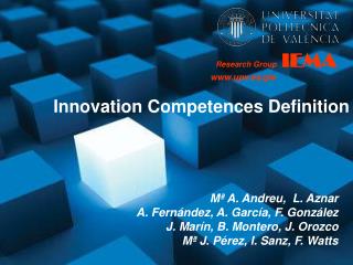 Innovation Competences Definition