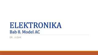 elektronika bab 8 model ac
