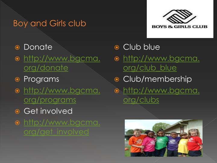boy and girls club