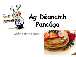 Ag D éanamh P ancóga