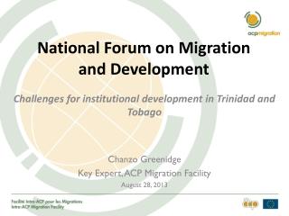 National Forum on Migration and Development
