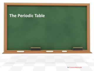the periodic table