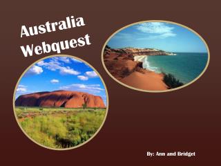 Australia Webquest