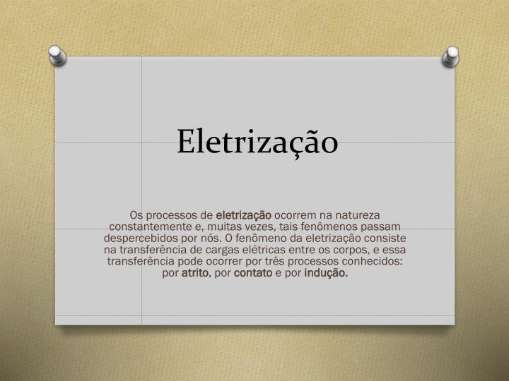 eletriza o