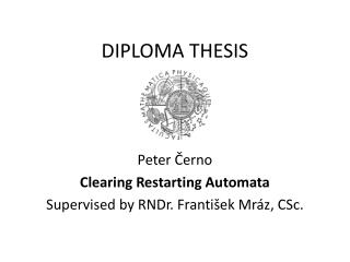 DIPLOMA THESIS