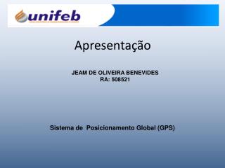 apresenta o