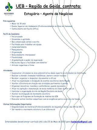 ueb regi o de goi s contrata