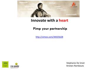 Innovate with a heart