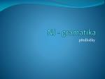 NJ - gramatika - slide 1
