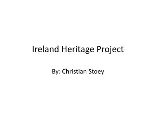 Ireland Heritage Project