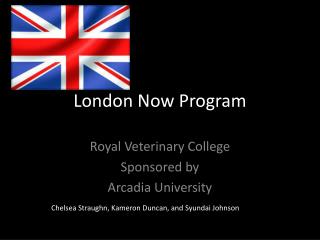 London Now Program