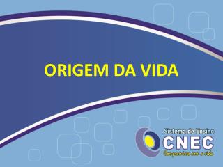 origem da vida