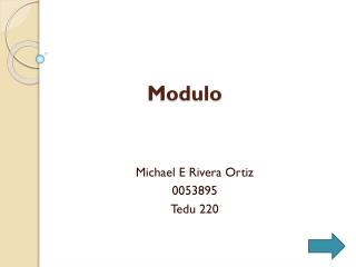 modulo