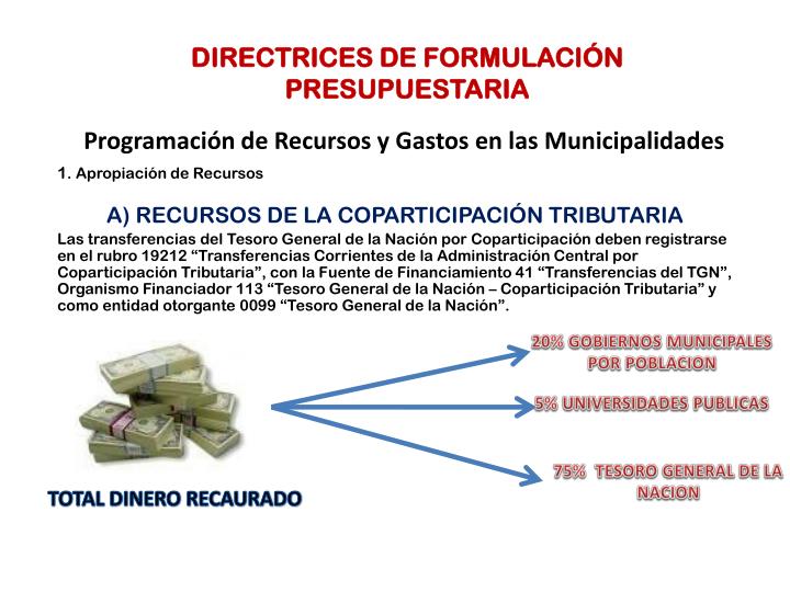 programaci n de recursos y gastos en las municipalidades