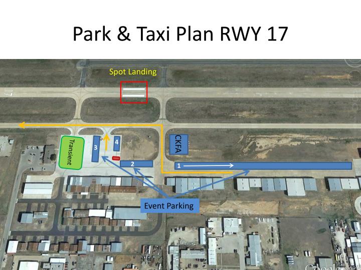 park taxi plan rwy 17