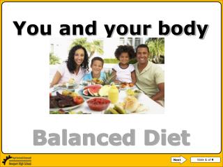 You and your body Balanced Diet Episodes 1 and 2