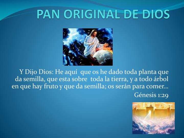 pan original de dios