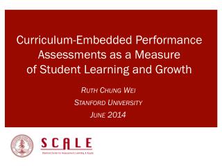 Curriculum-Embedded Performance Assessments as a Measure of Student Learning and Growth