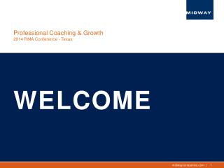 Professional Coaching &amp; Growth 2014 R MA Conference - Texas