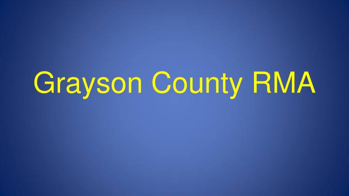 grayson county rma