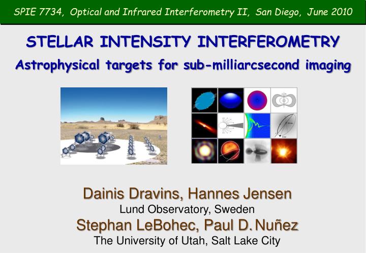 spie 7734 optical and infrared interferometry ii san diego june 2010
