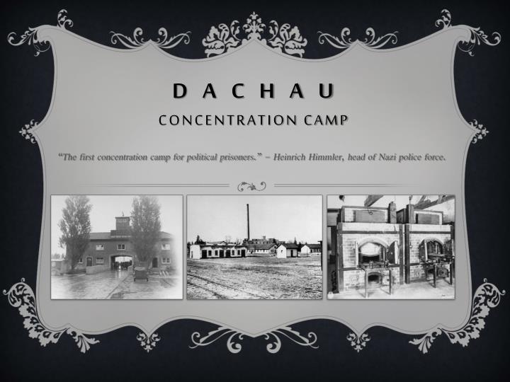 d a c h a u concentration camp