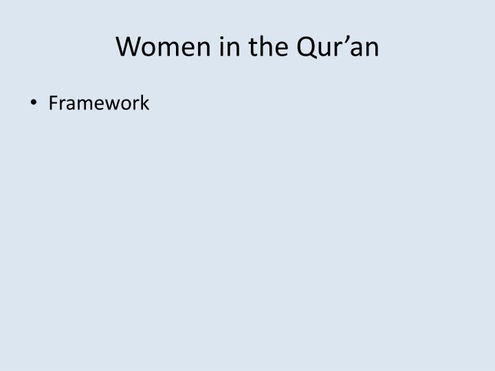 women in the qur an