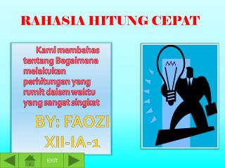 rahasia hitung cepat