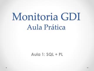 monitoria gdi aula pr tica