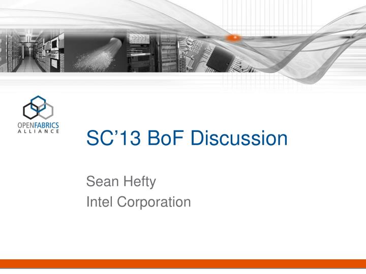 sc 13 bof discussion