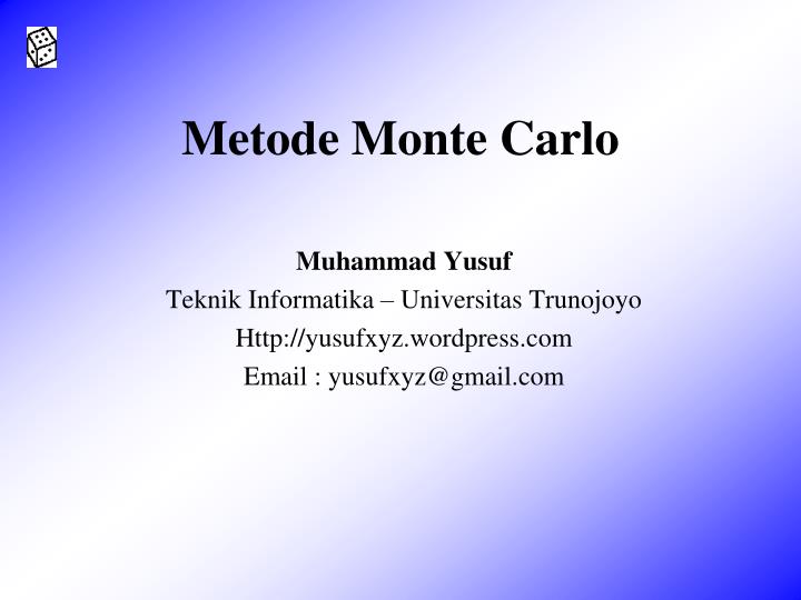 metode monte carlo