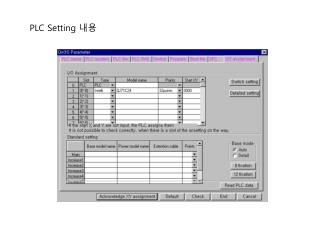 PLC Setting ??