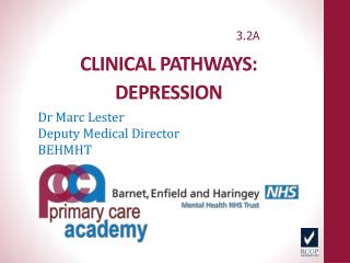 CLINICAL PATHWAYS: DEPRESSION