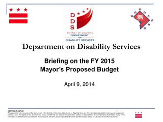 Department on Disability Services