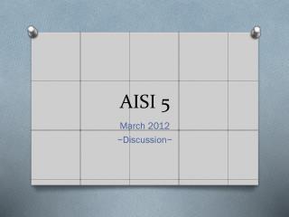 AISI 5