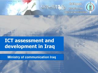ICT assessment and development in Iraq