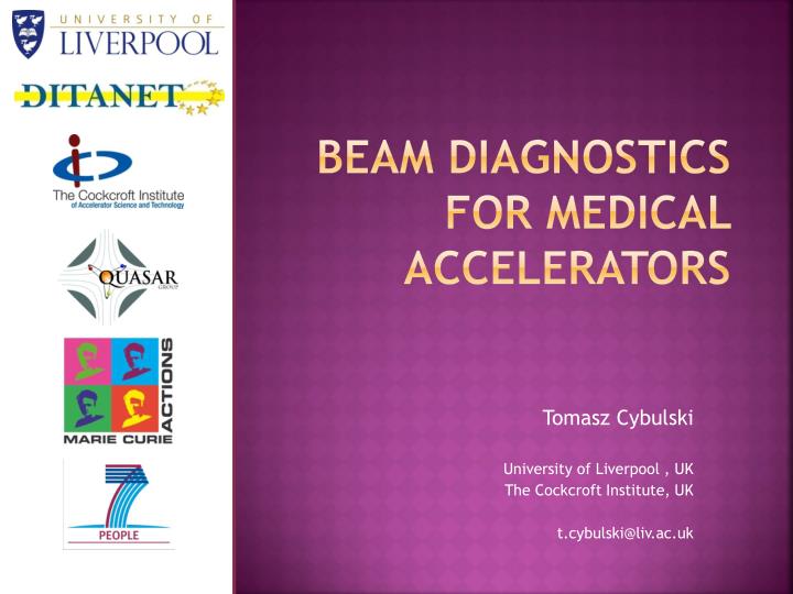 beam diagnostics for medical accelerators