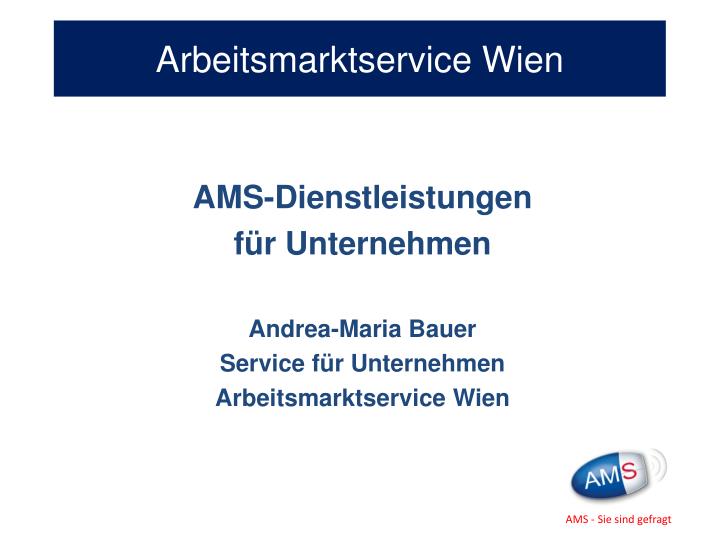 arbeitsmarktservice wien