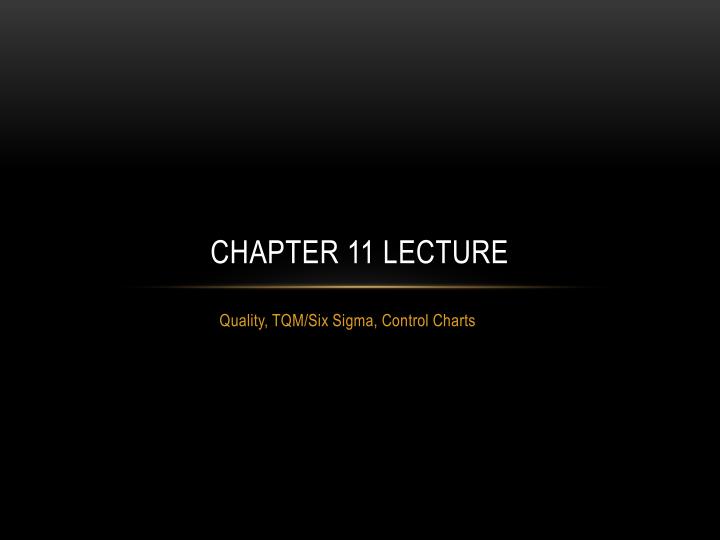 chapter 11 lecture