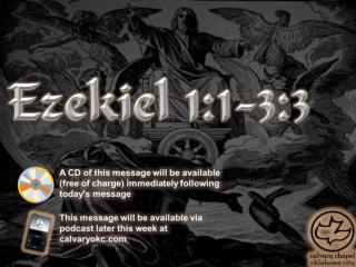 Ezekiel 1:1-3:3