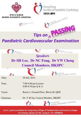 Tips on Paediatric Cardiovascular Examination