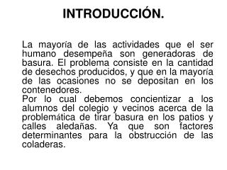 introducci n