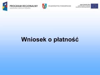 wniosek o p atno