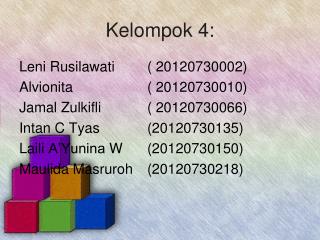 kelompok 4