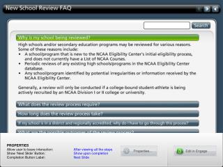 new school review faq