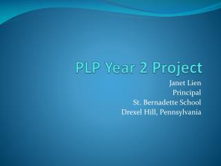 PLP Year 2 Project